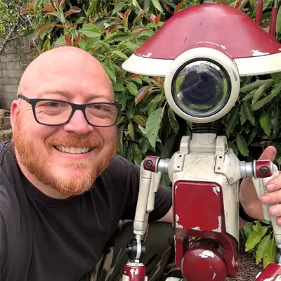 Josh Highland, droid builder and electronics designer