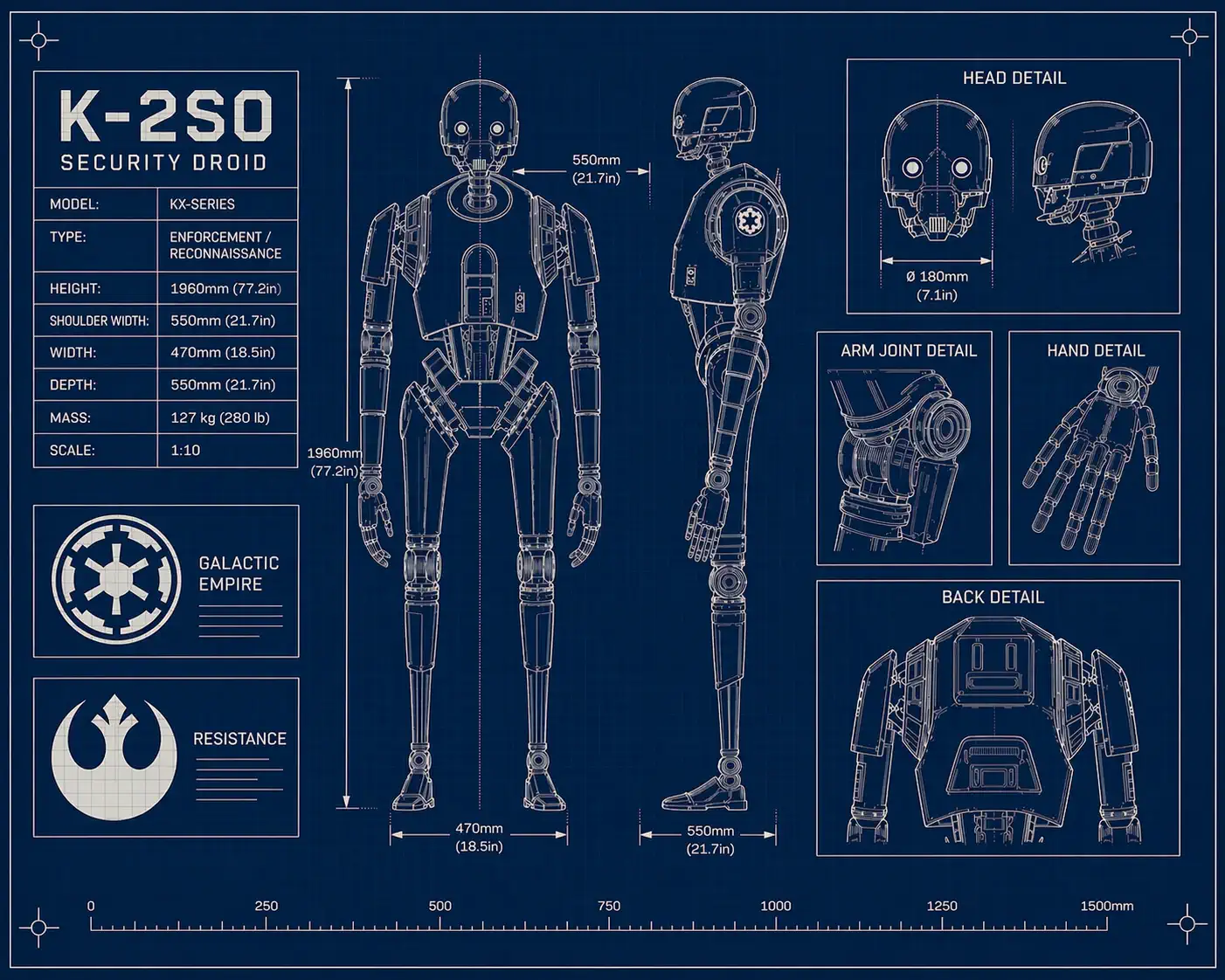 K-2SO Blueprint product image